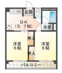 レジデンスカントリーの物件間取画像